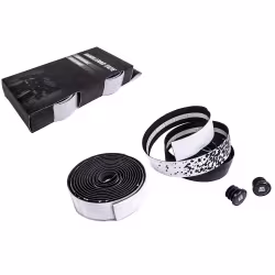 Обмотка руля Tech Team Blocks EVA+PU White/Black, черный/белый, 2 шт