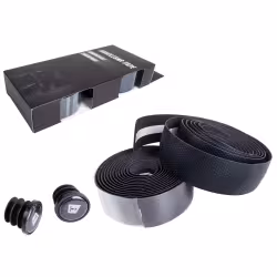 Обмотка руля Tech Team Simple EVA+PU Сarboon, черный, 2 шт