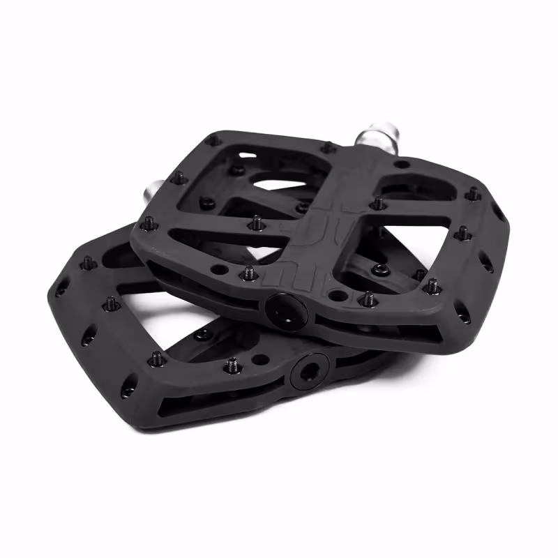 Педали E Thirteen Base Flat Pedal Composite Black PD2USA-100, 9/16”, 100x110 мм, черный