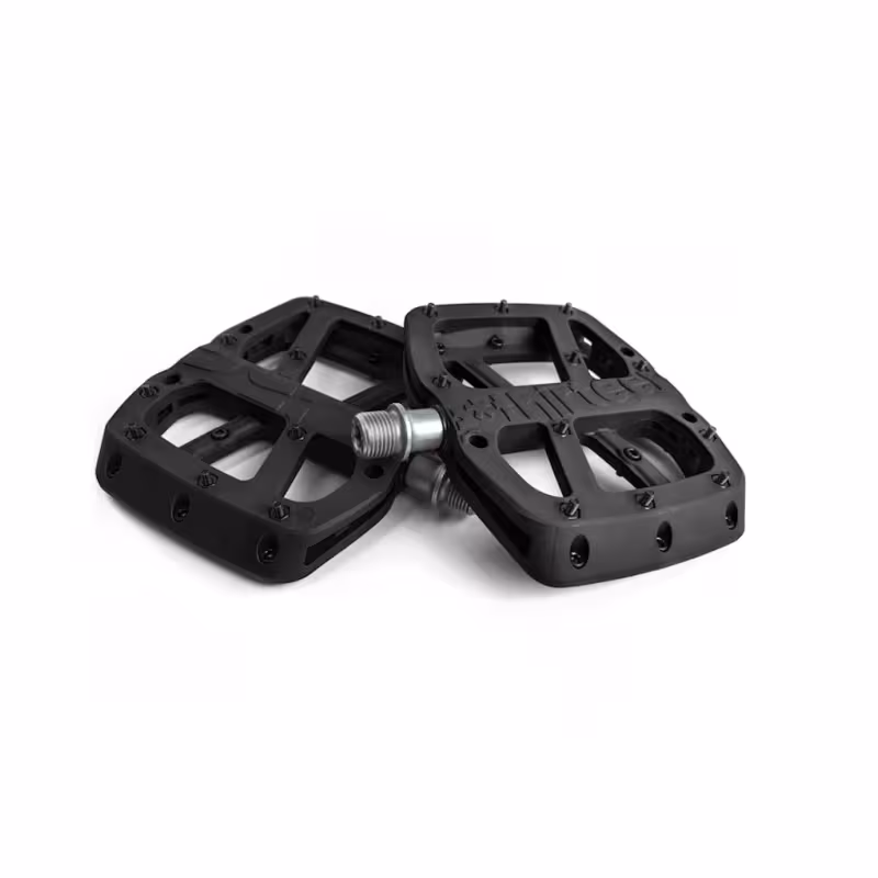 Педали E Thirteen Base Flat Pedal Composite Black PD2USA-100, 9/16”, 100x110 мм, черный