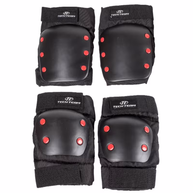 Комплект защиты Tech Team Safety Line 1000, размер L, цвет в ассортименте