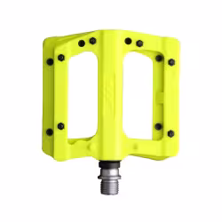 Педали платформенные HT PA12A, 100х95х17 мм, желтый