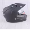 Мотошлем Ataki JK802 Solid, черный матовый, размер L