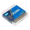 Цепь велосипедная KMC X10EL Ti-N 114L Gold, 10 скоростей, 114 звеньев