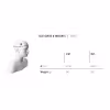 Велошлем Met Strale Black/Metallic Red, черный/красный, размер L, 58-61 см