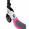 Самокат Globber Flow Foldable Lights, бело-розовый
