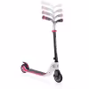 Самокат Globber Flow Foldable Lights, бело-розовый