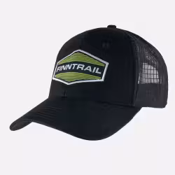 Кепка-бейсболка Finntrail Cap 9611 Graphite/Yellow, хлопок, черный/желтый, размер универсальный