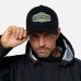 Кепка-бейсболка Finntrail Cap 9611 Graphite/Yellow, хлопок, черный/желтый