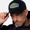 Кепка-бейсболка Finntrail Cap 9611 Graphite/Yellow, хлопок, черный/желтый, размер универсальный