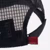 Кепка-бейсболка Finntrail Cap 9611 Graphite/Red, хлопок, черный/красный, размер универсальный