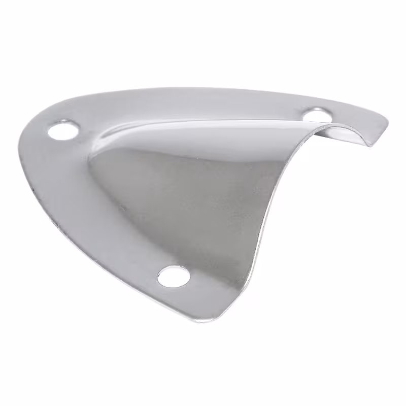 Накладка вентиляционная 10246177, 93х87 мм, хром