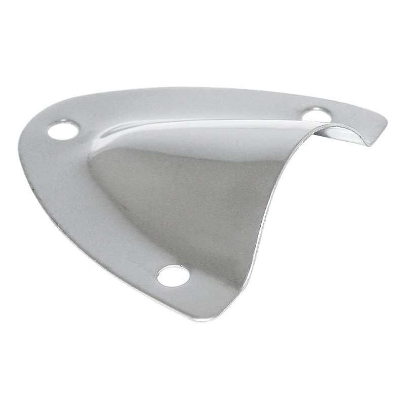 Накладка вентиляционная 10246177, 93х87 мм, хром