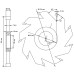 Фреза пазовая Belmash с подрезающими зубьями RF0020T, 125х32х10 мм