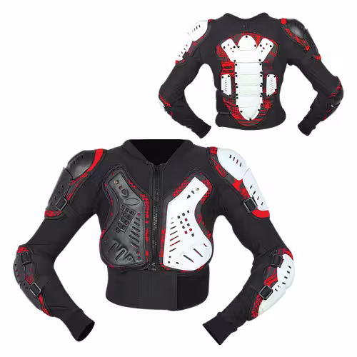 Черепаха защитная подростковая Hizer AT-3525, черный/белый, размер 12/14Y 