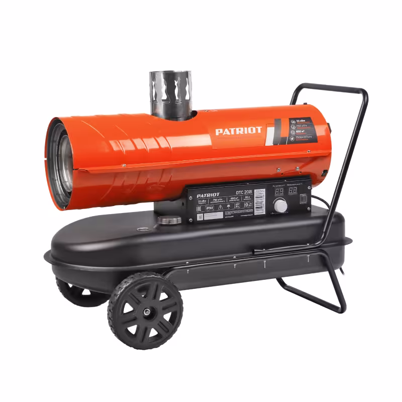 Тепловая пушка дизельная непрямого нагрева Patriot DTC 202i