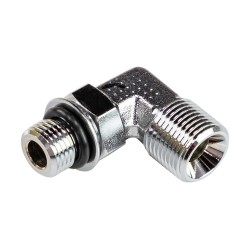 Переходник угловой на гидроцилиндр Sea First HLO14N0S, 3/8