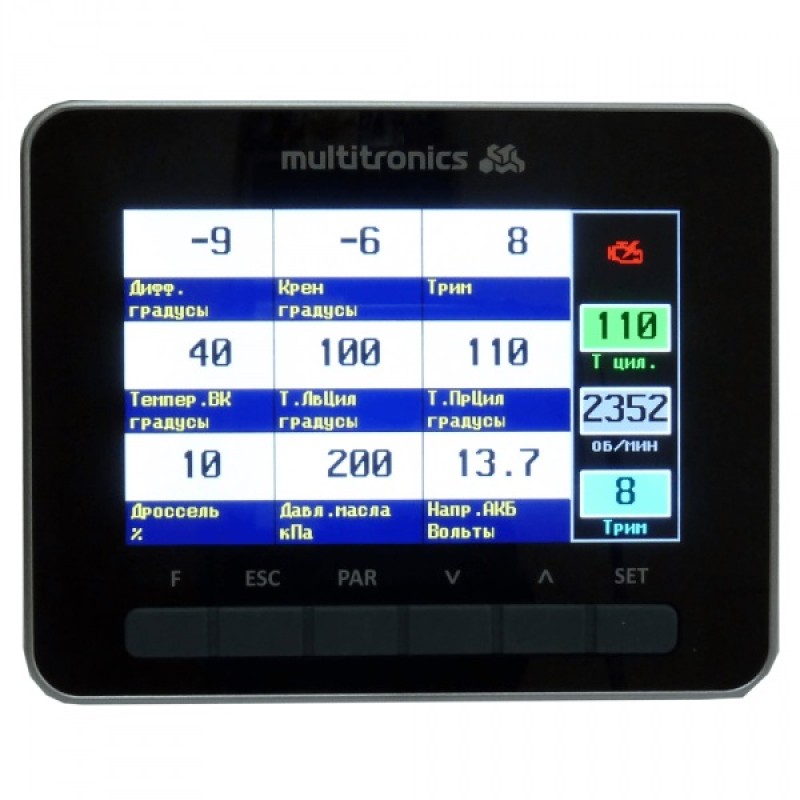 Бортовой компьютер Multitronics CL-950, черный (разъем Suzuki NMEA)