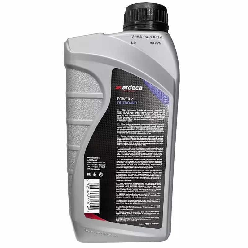 Масло моторное минеральное для 2Т лодочных моторов Ardeca P30042-ARD001, 1л