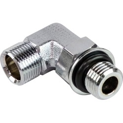 Переходник угловой на гидроцилиндр Sea First HLO14B0S, 1/4