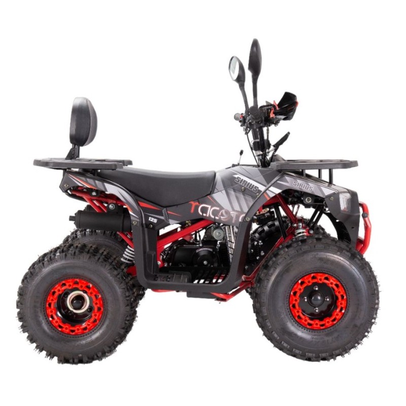 Комплект запчастей для сборки детского квадроцикла Yacota Sirius 125, черный/красный