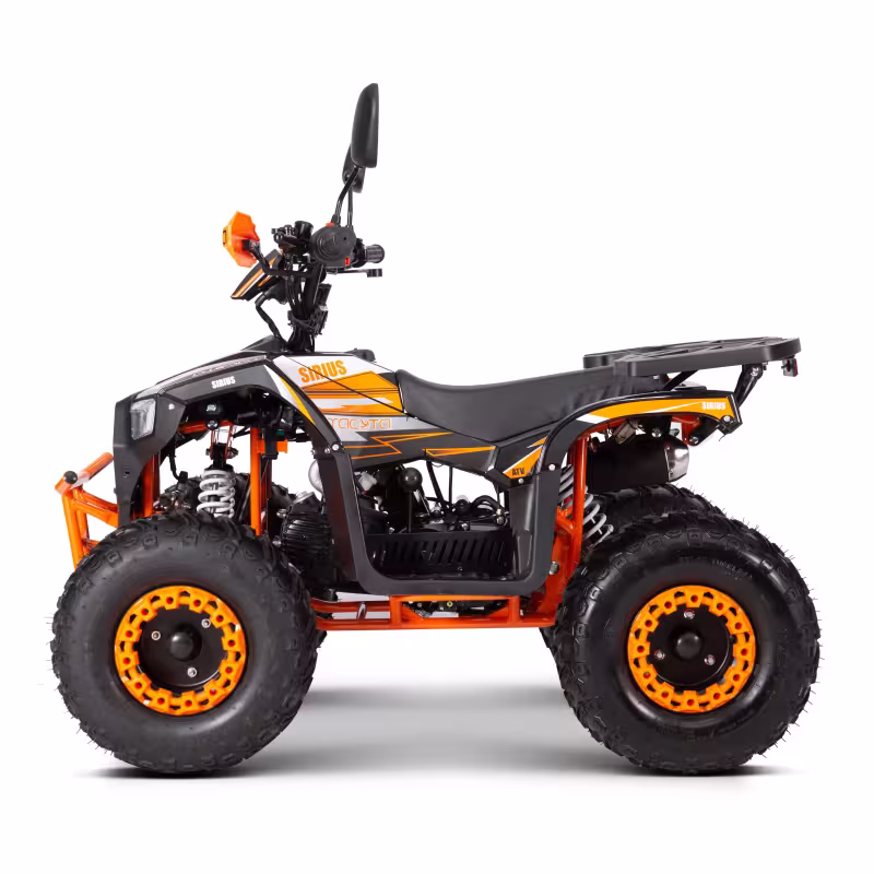 Комплект запчастей для сборки детского квадроцикла Yacota Sirius 110, черный/оранжевый