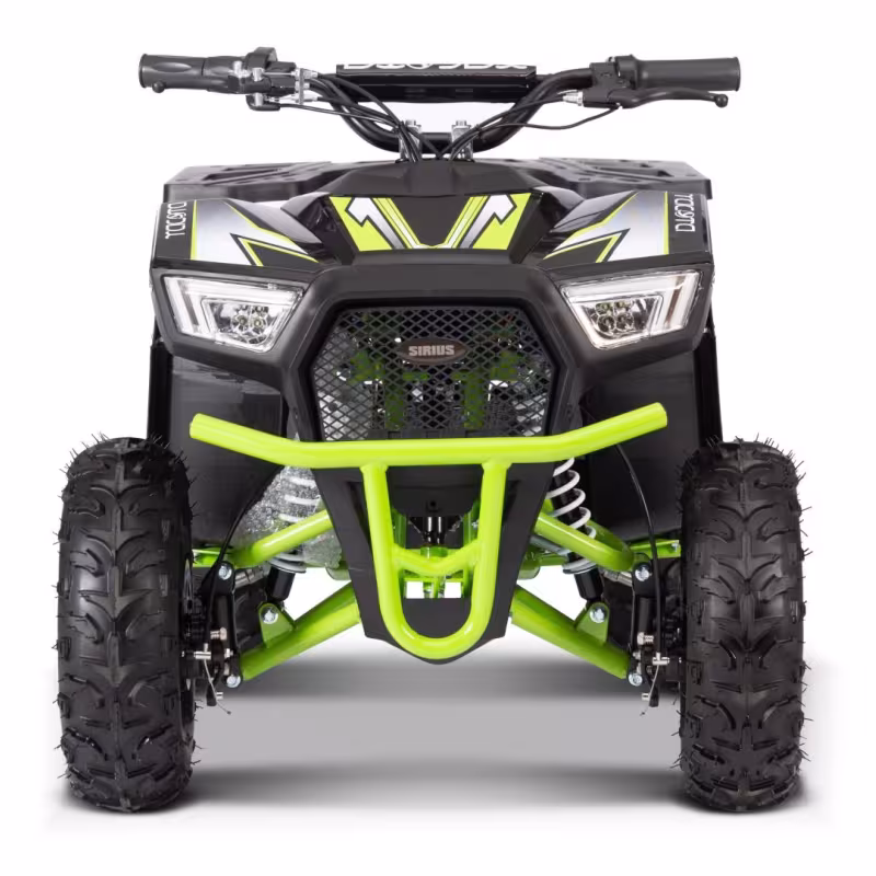 Комплект запчастей для сборки детского аккумуляторного квадроцикла Yacota Sirius 1000W, черный/зеленый