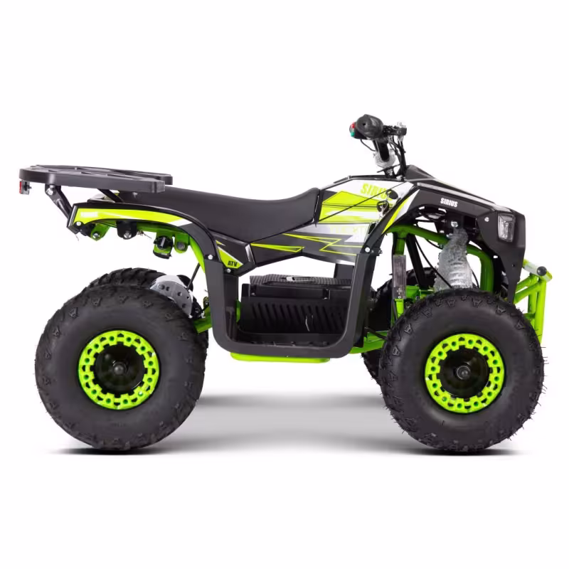 Комплект запчастей для сборки детского аккумуляторного квадроцикла Yacota Sirius 1000W, черный/зеленый
