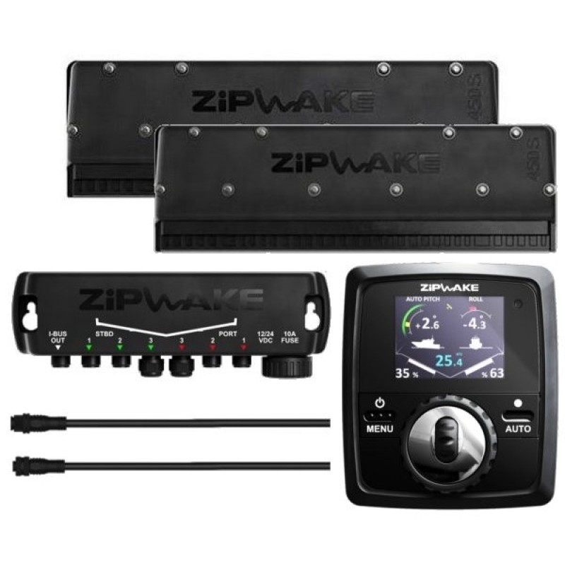 Интерцепторы Zipwake KB450-S 450 мм (комплект)