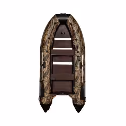 Надувная лодка ПВХ Адмирал 305 Classic, пайол фанерный, камыш