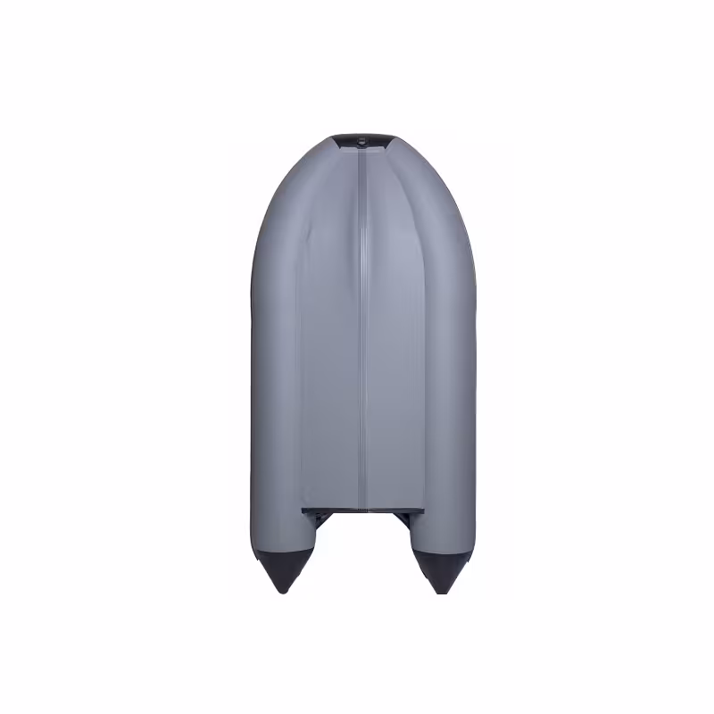 Надувная лодка ПВХ Адмирал 360 Sport, пайол фанерный, серый-черный