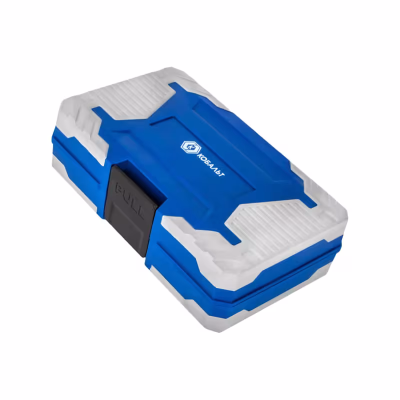 Набор  бит и головок с трещоткой Кобальт 915-069, 38 предметов