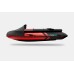 Надувная лодка ПВХ Gladiator E420X, НДНД, красный/черный