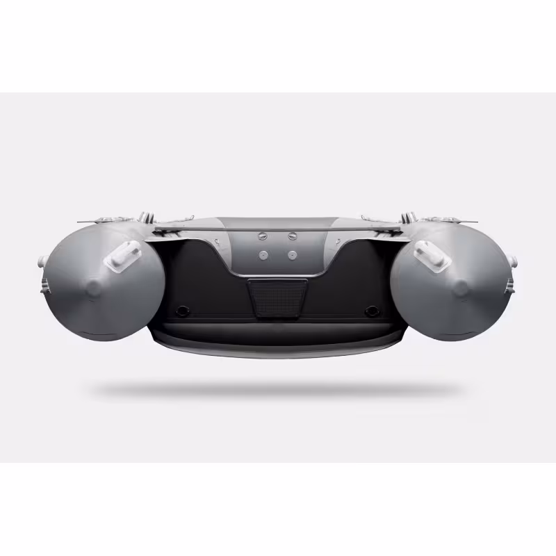 Лодка надувная ПВХ Gladiator E450S, НДНД, cветло-серый/темно-серый