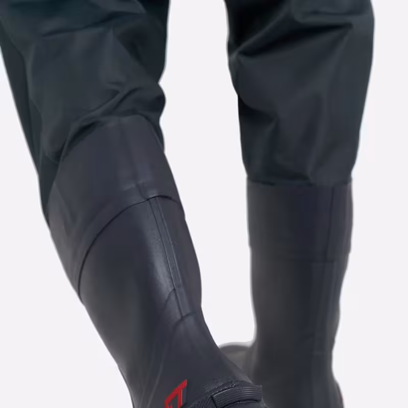 Полукомбинезон-вейдерсы Finntrail Airman 5260, мембрана Hard-Tex, серый,  размер XXL/45, 185-195 см