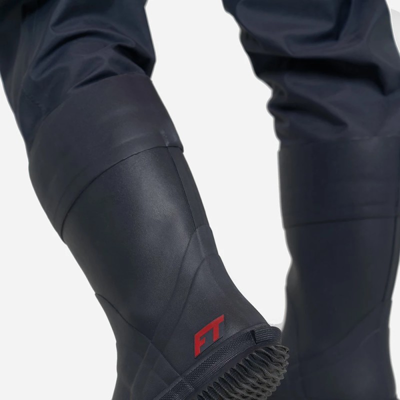 Полукомбинезон-вейдерсы женский Finntrail Rachel BF 5300 Red, мембрана Hard-Tex, красный, размер SQ/38, 160-170 см