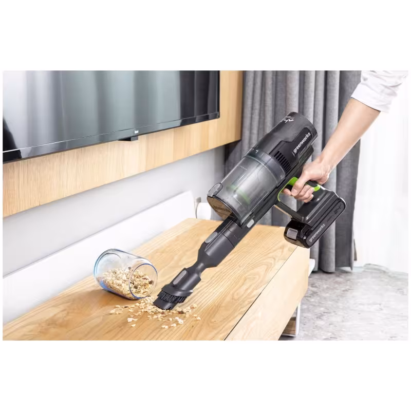 Пылесос беспроводной вертикальный Greenworks GD24SVK4