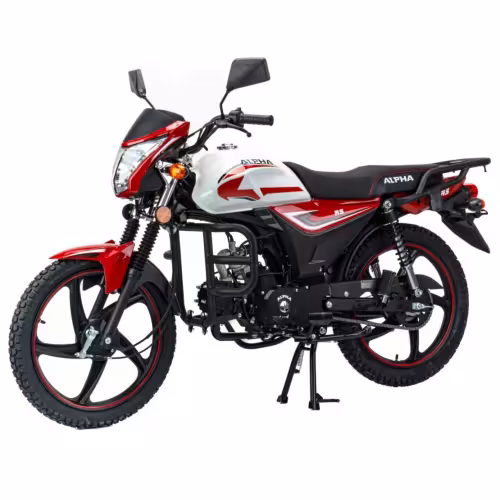 Мопед Motoland Alpha RS 11, красный (колеса 17/17)