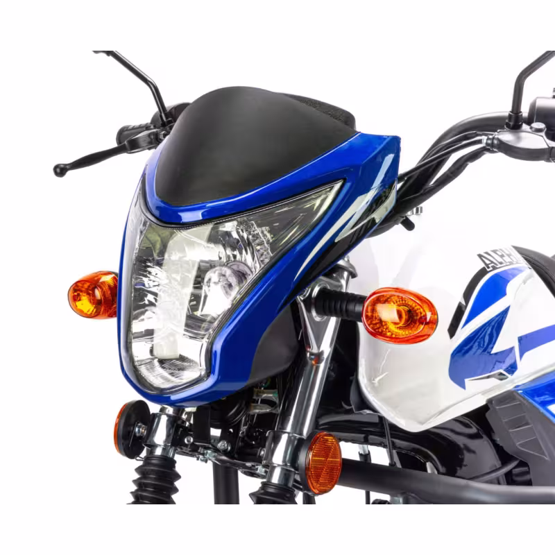 Мопед Motoland Alpha RS 11, синий (колеса 17/17)