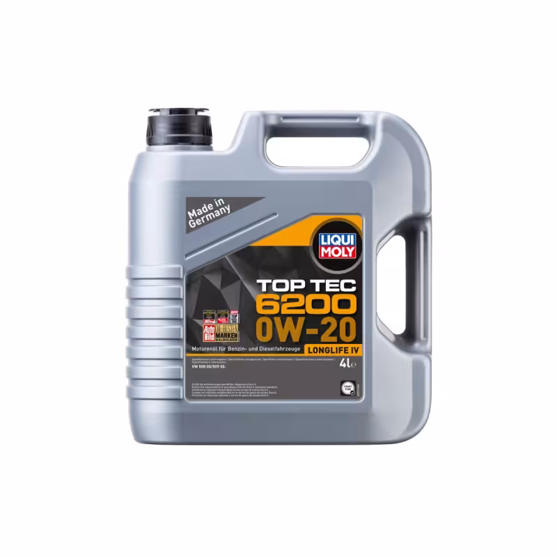 Масло моторное синтетическое для лодочных моторов Liqui Moly Top Tec 6200 0W-20, 4л