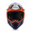 Мотошлем Acerbis X-Track Orange/Blue, оранжевый/синий, размер M