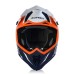 Мотошлем Acerbis X-Track Orange/Blue, оранжевый/синий, размер M 