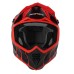 Мотошлем Acerbis X-Track Black/Red, красный/черный/белый, размер L