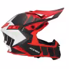 Мотошлем Acerbis X-Track Black/Red, красный/черный/белый, размер L