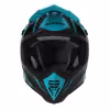 Мотошлем Acerbis X-Track Green/Black, бирюзовый/черный, размер M