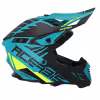 Мотошлем Acerbis X-Track Green/Black, бирюзовый/черный, размер M