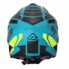Мотошлем Acerbis X-Track Green/Black, бирюзовый/черный, размер L