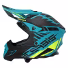 Мотошлем Acerbis X-Track Green/Black, бирюзовый/черный, размер L