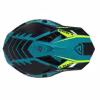 Мотошлем Acerbis X-Track Green/Black, бирюзовый/черный, размер XL