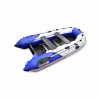 Надувная лодка ПВХ Hunterboat Stels 315, пайол фанерный, синий/белый